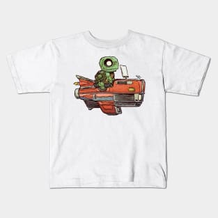 Turtle Ride Kids T-Shirt